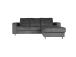 Kulmasohva KARL PN 240x89/154xH92cm harmaa