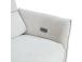 Sohva MIAMI 3-paikkainen sähköinen lepotuoli 199x92xH99cm, vaalean beige