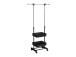 Tanko FERGUS 47-77x29x92-165cm, musta