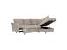 Kulmasohva LINDY PN 242x93/197xH94cm, vaaleanruskea