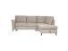 Kulmasohva LINDY PN 242x93/197xH94cm, vaaleanruskea