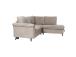Kulmasohva LINDY PN 242x93/197xH94cm, vaaleanruskea