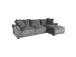 Kulmasohva DIVI PN 284x102/162xH83cm, harmaa