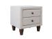 Yöpöytä EMILIA 50,5x41xH51,5cm, vaalea beige
