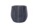 Kukkaruukku WICKER D45xH40cm, musta/ruskea