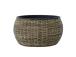 Kukkaruukku WICKER D48xK26cm, vaaleanruskea