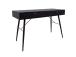 Työpöytä LUXEMBOURG 120x48xH75cm, musta melamiini