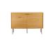 Lipasto LINE 110x40xH74cm, melamiini tammenkuorella