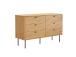 Lipasto LINE 120x40xH75cm, melamiini tammenkuorella