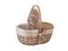 Piknikkori WILLI STRIPE 40x32xH17/40cm