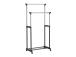 Stange FRY 83x43xH93,5-168cm, musta/kromi