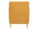 Nojatuoli LEENE keltainen, 68,5x76xH84cm