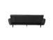 Vuodesohva FALUN 214x83xH82cm, harmaa sametti