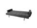 Vuodesohva FALUN 214x83xH82cm, harmaa sametti