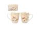 Muki MIA DEER 2kpl H10,5cm 340ml, lahjapakkaus