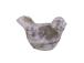 Kukkaruukun kansi STONE 22x13,5xH14cm, lintu