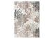 Matto KIGALI-1, 133x190cm, beige/ruskeat lehdet