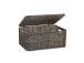 Kori BASILE 37x27xH17cm, tummanruskea