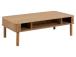 Sohvapöytä LANGLEY 130x70xK40cm, luonnonväriä