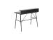 Työpöytä PASCAL 100x55xH88,8cm, musta, MDF, metalli