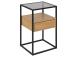 Yöpöytäkaappi RANDOLF 40x35xH60cm, harmaa