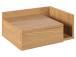 Yöpöytä ASHLAN 40x32xH16,5cm, luonnonvalkoinen