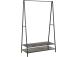 Vaateteline SELJE 105x50xH170cm, musta
