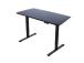 ERGO FIT työpöytä 1 moottorilla 120x68xH71,5-116cm, musta
