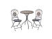Parvekesetti MOSAIC pöytä ja 2 tuolia