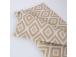 Linik HOLLY OUTDOOR 43x116cm, beige timantit, 100% akryyli, kangas 350