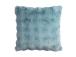 Tyyny BUBBLE lukolla, 50x50cm, turkoosi, 100% polyesteri, kangas 499