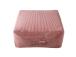 Tumba HYPER, 80x80cm, k30cm, pinkki, 100% polyesteri, kangas 390