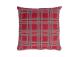 Tyyny HOLLY 45x45cm, punainen ruutu, 50% puuvillaa, 50% polyesteriä, kangas 445