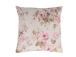 Tyyny HOLLY 45x45cm lukolla, maalatut ruusut, kangas 80% puuvillaa, 20% polyesteriä, kangas 497