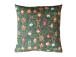 Tyyny CHRISTMAS NEW 45x45cm, joulukuusen lehdet, 50% polyesteri, 50% puuvilla, kangas 573