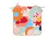 Tuolinpäällinen NORDIC FLOWER 39x39x2,5cm, 80% puuvillaa, 20% polyesteriä