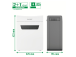 Silppuri Leitz IQ Protect Premium 8X P4