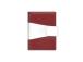 Kehyskalenteri MINISTER Exclusive Week H viininpunainen/valkoinen/bordeaux 2912146592