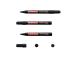 Pysyvä tussi ERICH KRAUSE P-300 0,5-4,6mm mustalla leikatulla kärjellä
