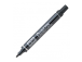Permanentne marker PENTEL N50 koonilise otsaga metallkorpusega must
