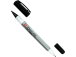 Permanentne marker SAKURA Identi-Pen kahe otsaga 0,4/1,0mm must