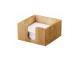 Memo holder Bamboo FOROFIS 10.8x10.8x5.8cm