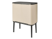 Roskakori 11+23L BRABANTIA Bo Touch Bin, roskakori jaloissa, beige