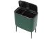 Roskakori BRABANTIA Bo Touch Bin 3x11L, vihreä