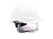 Turvakypärä visiirillä PORTWEST PW55 56-63cm valkoinen