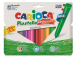 Värikynä CARIOCA Plastello Jumbo kolmipuolinen 12 väriä