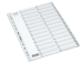 Registri vahelehed Bantex Strong-Line A4 1-54 hall plastik