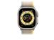 APPLE Watch 49mm, Trail Loop, M/L, keltainen/beige - Vaihtohihna