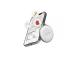 SBS Tracker, Apple Find My, IP65, valkoinen - Localizer