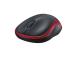 Logitech M185, punainen - Langaton hiiri